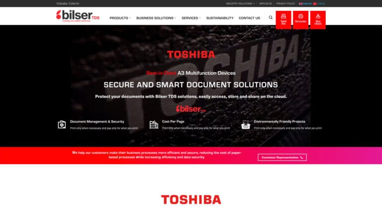 Bilser tds web tasarım hizmeti istanbul