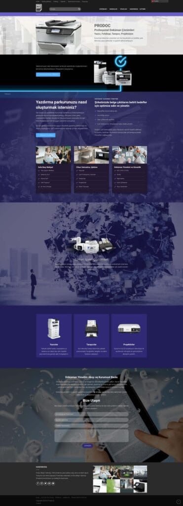 EPSON Prodoc 1 seo epson web tasarım