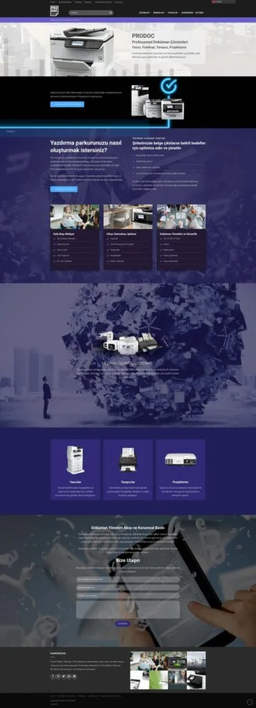 EPSON Prodoc 1 seo epson web tasarım