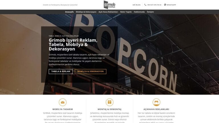 grimob web tasarim 3 seo
