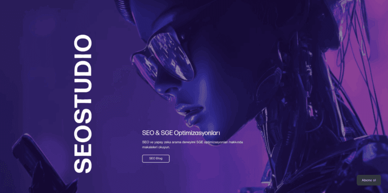 seo studio web tasarım